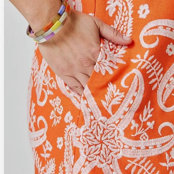 Maeve by Anthropologie Orange Dress Size M - Picture 5 of 7